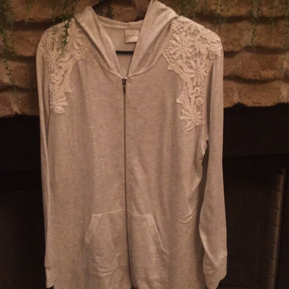Hooded jacket. Zenergy by Chico’s size 2